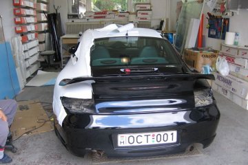 Porsche 911 fóliázás 005