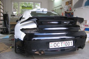 Porsche 911 fóliázás 006